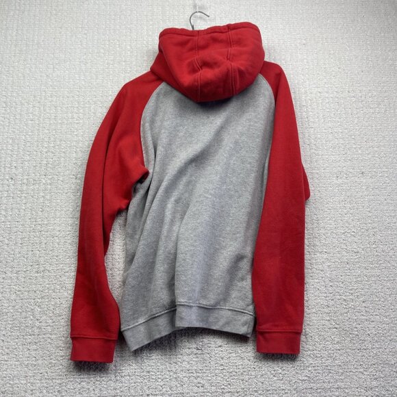 Y2K Montreal Canadiens Grey / Red Hoodie NHL Ice Hockey Pullover Men Sz S VTG - Picture 10 of 12